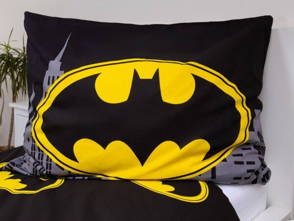 Jerry Fabrics Povlečení Batman The Emblem 140x200, 70x90 cm