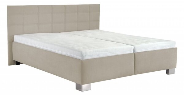 Blanář Olívia postel vč. roštů 180 x 200 cm, béžová