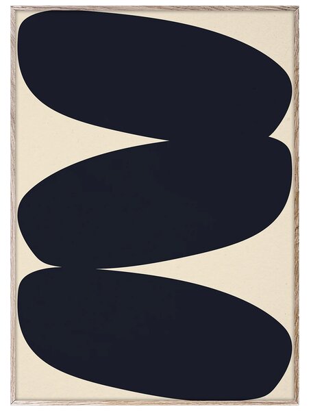 Paper Collective designové moderní obrazy Solid Shapes 01 (70 x 100 cm)