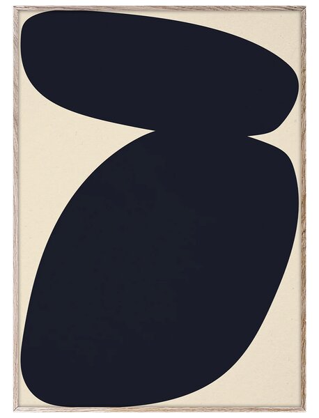 Paper Collective designové moderní obrazy Solid Shapes 03 (70 x 100 cm)