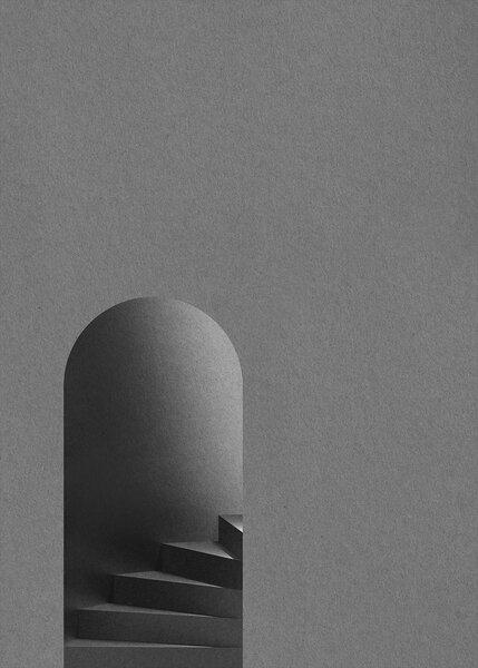 Paper Collective designové moderní obrazy The Opening (50 x 70 cm)
