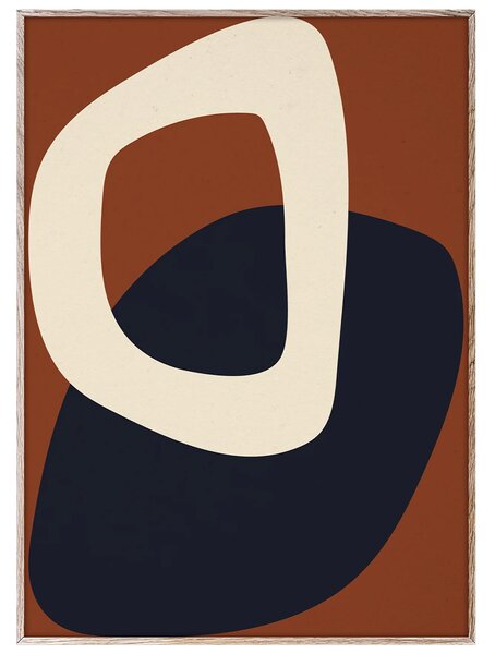 Paper Collective designové moderní obrazy Solid Shapes 02 (50 x 70 cm)