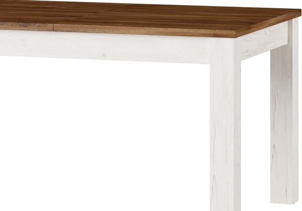 Szynaka Jídelní rozkládací stůl Country 40 140/214 cm dub Stirling/borovice Andersen