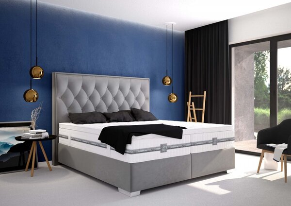 Blanář Padmé postel vč. roštů 180 x 200 cm, šedá
