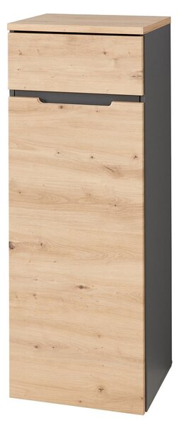 Szynaka Kancelářská komoda Brego 13 45 cm grafit/dub Artisan