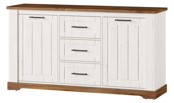Szynaka Komoda Country 45 163 cm dub Stirling/borovice Andersen