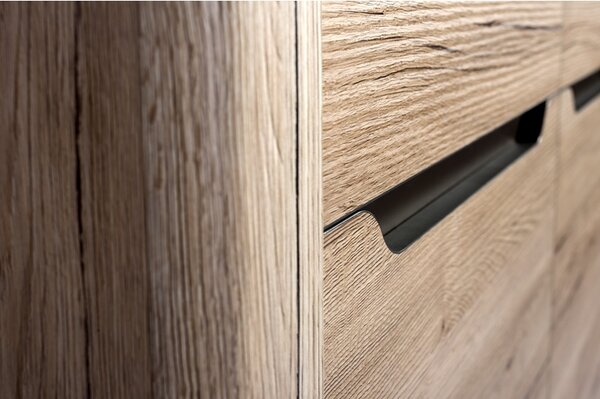 Szynaka Vitrína Desjo 01 67 cm dub Sand Remo