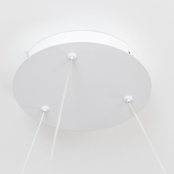 Brilagi - LED Stmív. lustr na lanku FALCON II LED/99W/230V pr. 60 cm bílá + DO