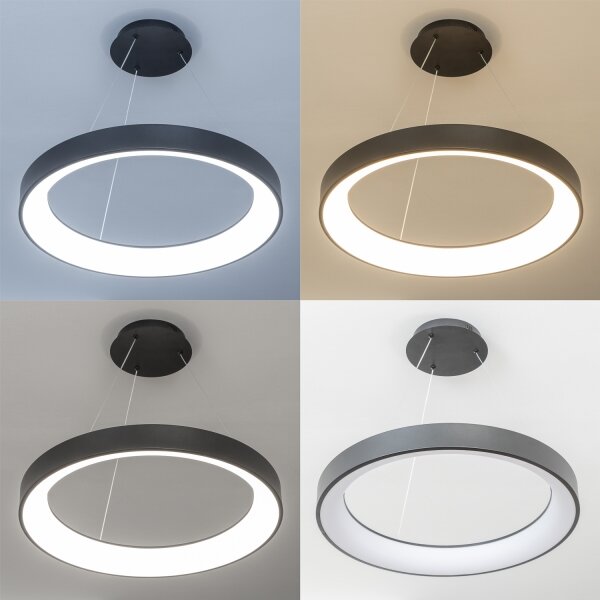 Brilagi - LED Stmív. lustr na lanku FALCON II LED/99W/230V pr. 60 cm černá + DO