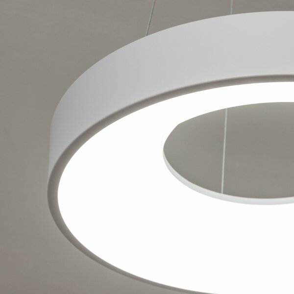 Brilagi - LED Stmív. lustr na lanku FALCON II LED/67W/230V pr. 40 cm bílá + DO