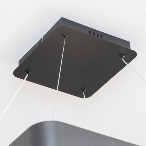 Brilagi - LED Stmív. lustr na lanku FALCON II LED/125W/230V 60x60 cm černá +DO