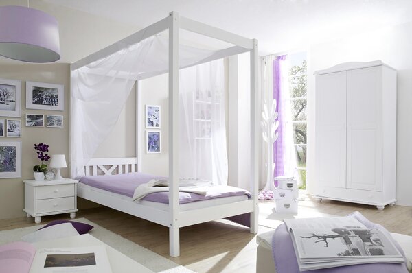 POSTEL S NEBESY, 90/200 cm, bílá MID.YOU, Online Only