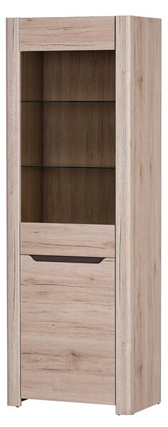 Szynaka Vitrína Desjo 01 67 cm dub Sand Remo