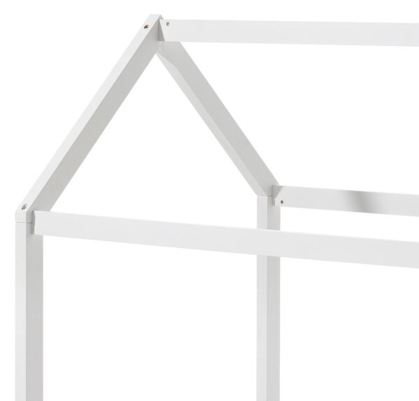 DĚTSKÁ POSTEL SE STŘÍŠKOU, 90/200 cm, bílá MID.YOU, Online Only