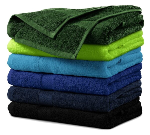 MALFINI Ručník Terry Towel - Mandarinkově oranžová | 50 x 100 cm