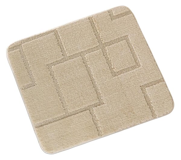 Bellatex Koupelnová předložka BANY, UNI OBDÉLNÍKY SMETANOVÉ 60x50cm na WC