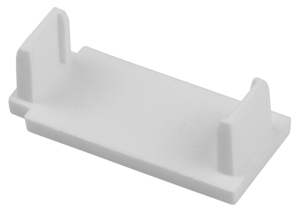 Dekodum Jednoduchá koncovka pro PVC stropní lištu bílá - 2 ks