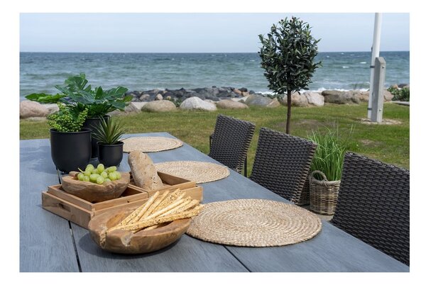 Prostírání z juty v sadě 4 ks ø 38 cm Bombay – House Nordic