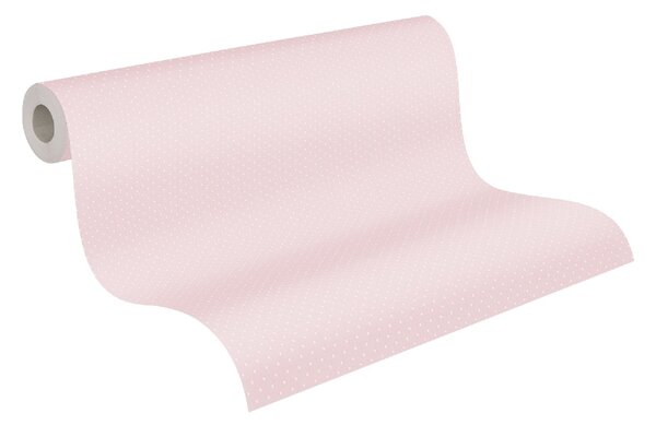 A.S. Création | Vliesová tapeta na zeď Maison Charme 39070-3 | 0,53 x 10,05 m | bílá, růžová