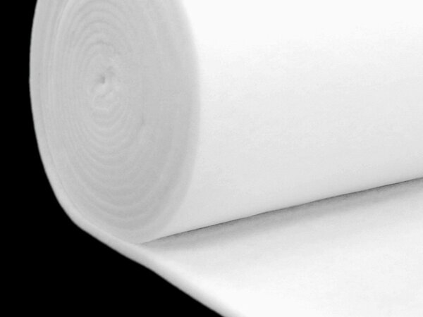 Fibertex rouno z dutého vlákna, vatelín FOBOS, š. 150cm, metráž (150g/m2, tloušťka cca 2,5cm)