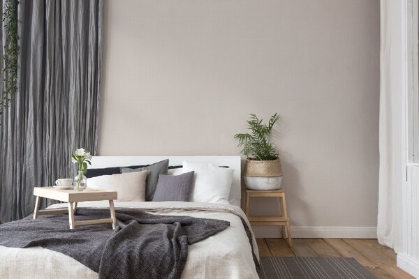 A.S. Création | Vliesová tapeta na zeď Maison Charme 39070-4 | 0,53 x 10,05 m | bílá, béžová
