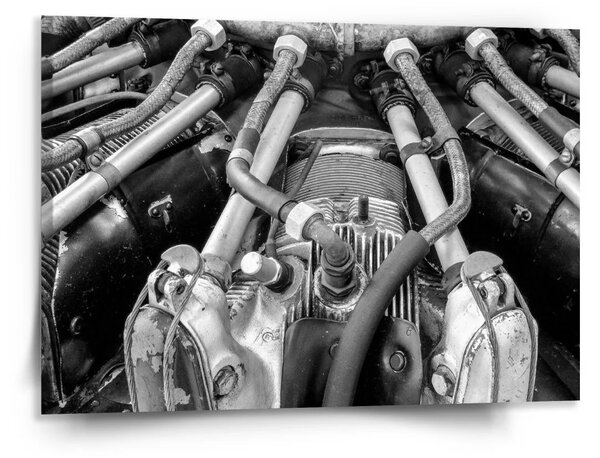 Sablio Obraz Motor - 150x110 cm