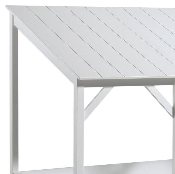 DĚTSKÁ POSTEL SE STŘÍŠKOU, 90/200 cm bílá MID.YOU - Dětské postele, Online Only