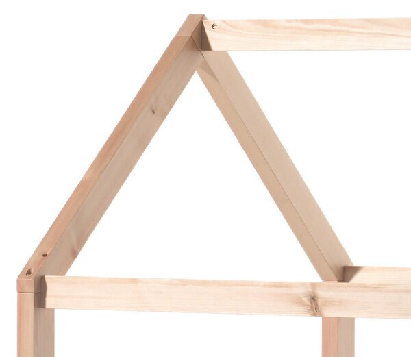DĚTSKÁ POSTEL SE STŘÍŠKOU, 90/200 cm barvy borovice MID.YOU - Dětské postele, Online Only