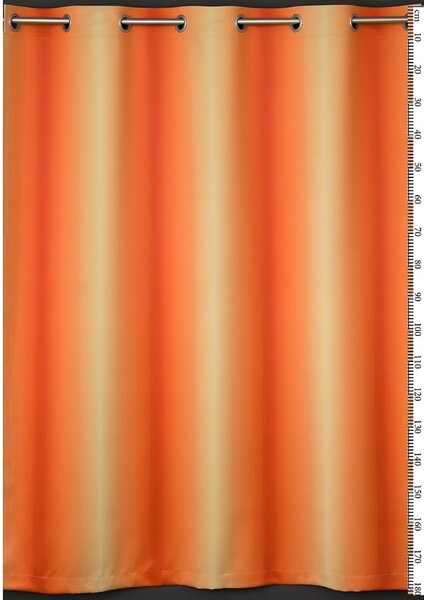 Zatemňovací / termoizolační závěs, blackout 10013/08 oranžový, šířka 150cm (látka v metráži)