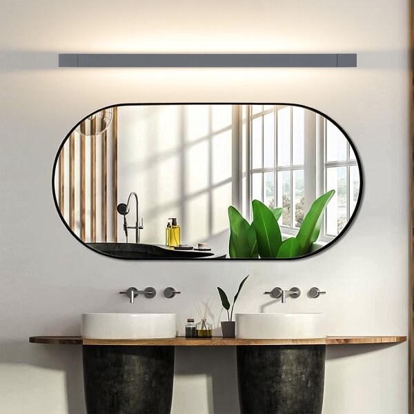 Brilagi - LED Koupel. osvětlení zrcadla AQUA LINE LED/24W/230V 90 cm IP44 antr
