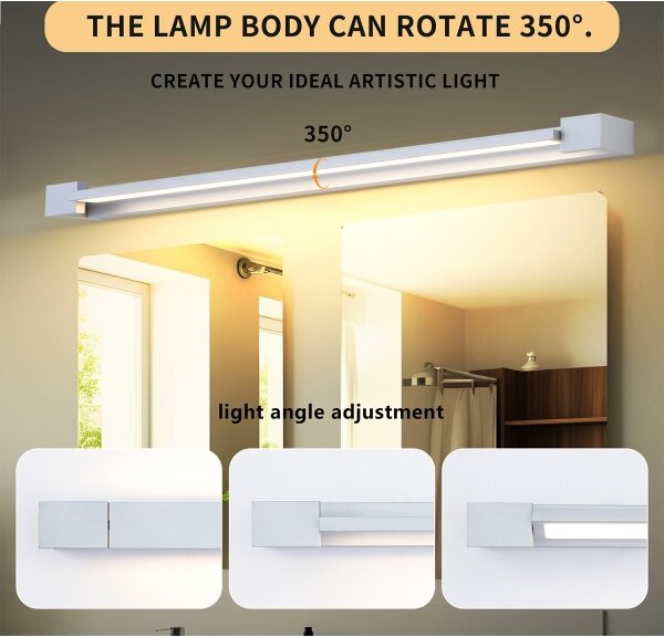 Brilagi-LED Koupelnové osv. zrcadla AQUA LINE LED/36W/230V 120 cm IP44 mat chrom
