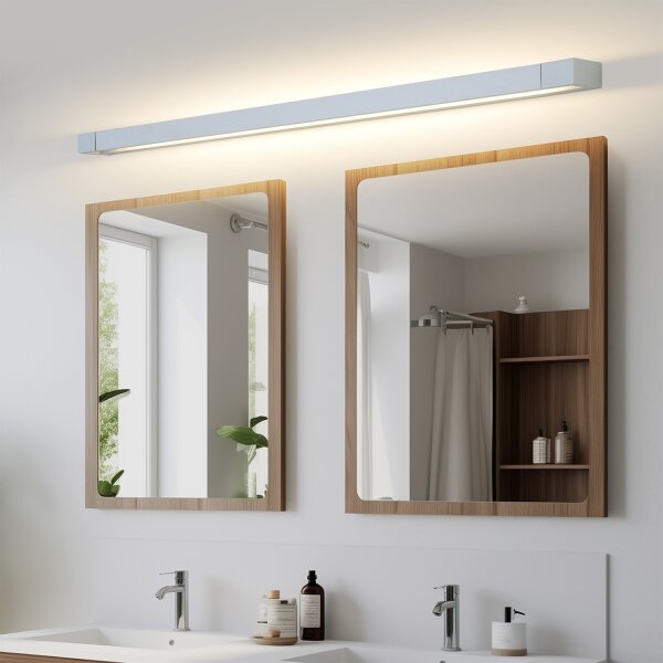 Brilagi-LED Koupelnové osv. zrcadla AQUA LINE LED/36W/230V 120 cm IP44 mat chrom