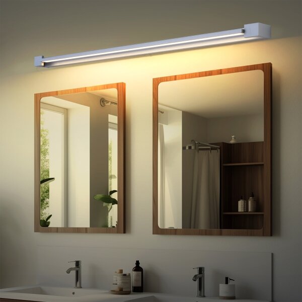 Brilagi-LED Koupelnové osv. zrcadla AQUA LINE LED/36W/230V 120 cm IP44 mat chrom