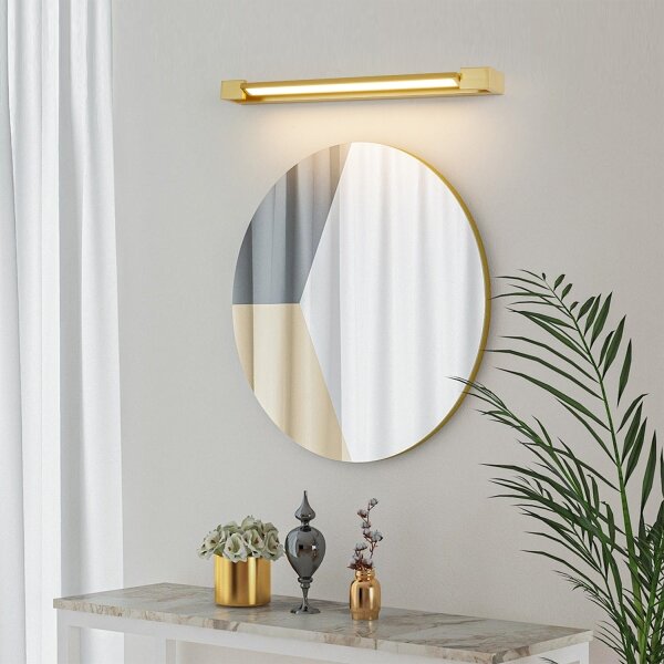 Brilagi-LED Koupelnové osvětlení zrcadla AQUA LINE LED/18W/230V 60 cm IP44 zlatá