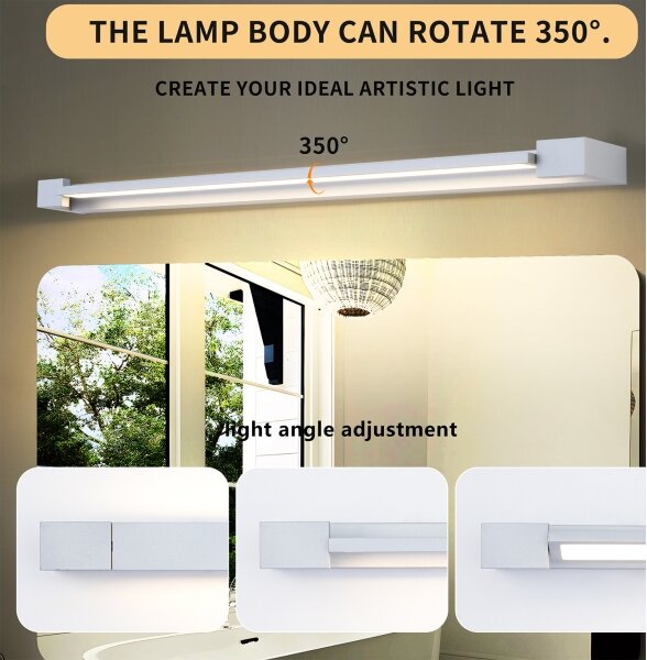 Brilagi-LED Koupelnové osv. zrcadla AQUA LINE LED/24W/230V 90 cm IP44 mat. chrom