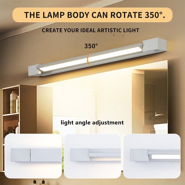 Brilagi-LED Koupelnové osv. zrcadla AQUA LINE LED/18W/230V 60 cm IP44 mat. chrom