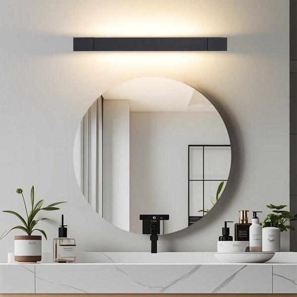 Brilagi-LED Koupelnové osvětlení zrcadla AQUA LINE LED/12W/230V 45 cm IP44 černá