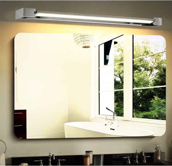 Brilagi-LED Koupelnové osv. zrcadla AQUA LINE LED/24W/230V 90 cm IP44 lesk chrom