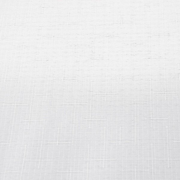Olzatex Nešpinivý / teflonový látkový ubrus UNI 3018 BÍLÁ, 100x140cm (obdélník)