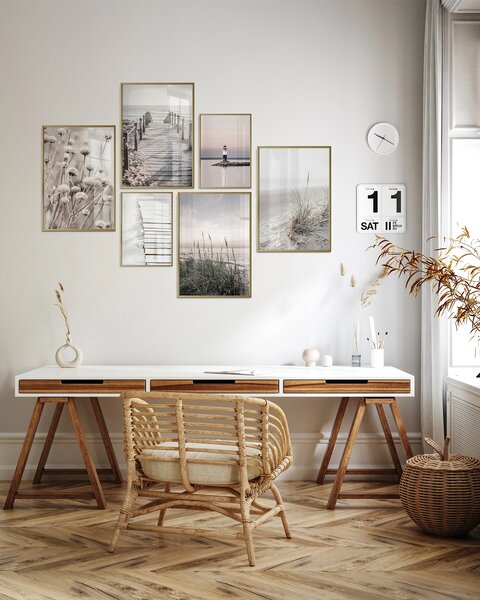 Oboustranný plakát Maják / Plážové Duny | 30 x 42 cm | DP351341