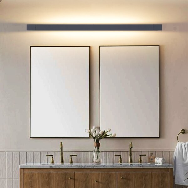 Brilagi-LED Koupelnové osvětlení zrcadla AQUA LINE LED/36W/230V 120 cm IP44 čern