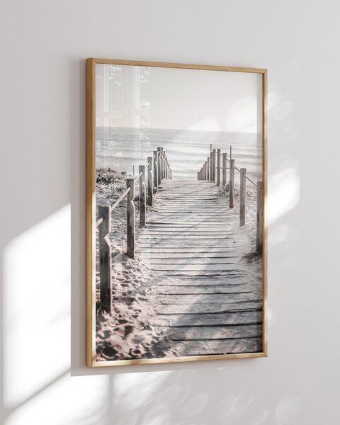 Oboustranný plakát Procházka po Pláži / Zlatá Stezka | 30 x 42 cm | DP351335