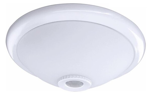 Stropní svítidlo se senzorem pohybu MANA 2xE27/40W/230V pr. 30 cm bílá