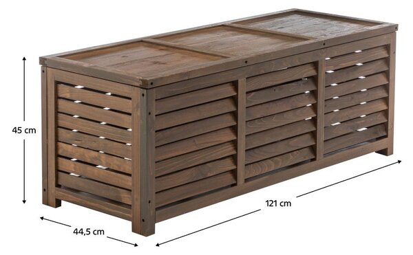 Zahradní úložný box Lada (hnědá)
