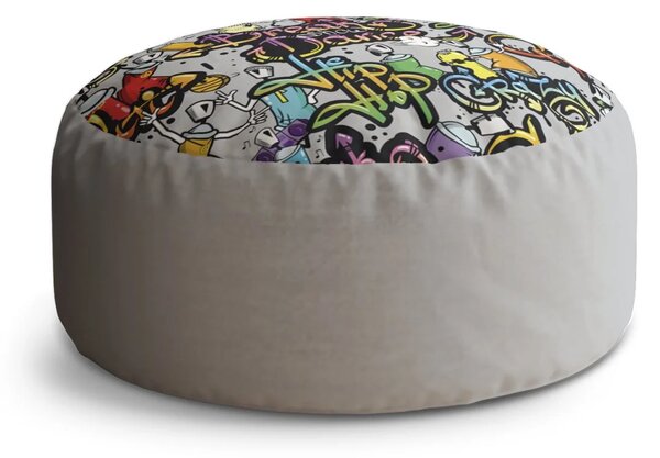Sablio Taburet Circle Graffiti: 38x48 cm
