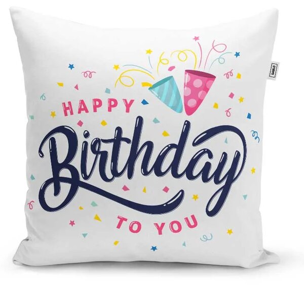 Sablio Polštář Happy birthday to you 2: 40x40 cm