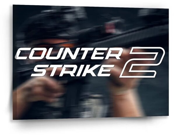 Sablio Obraz Counter Strike 2 Voják 2 - 90x60 cm