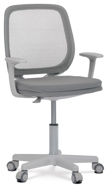 AUTRONIC Dětská židle, šedá látka, plastový kříž