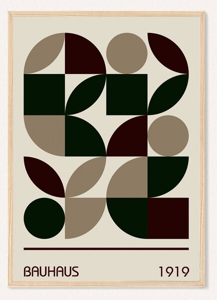 Oboustranný plakát Geometrická Kompozice | 30 x 42 cm | DP351447