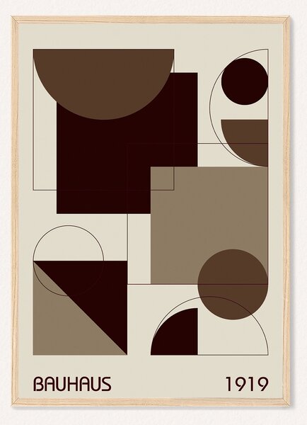 Oboustranný plakát Geometrická Kompozice | 30 x 42 cm | DP351449